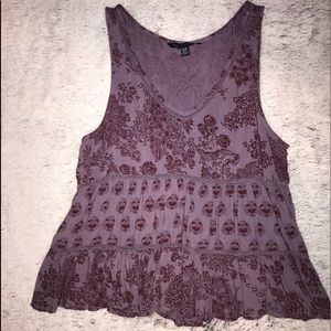 Floral American Eagle Outfitters Tank